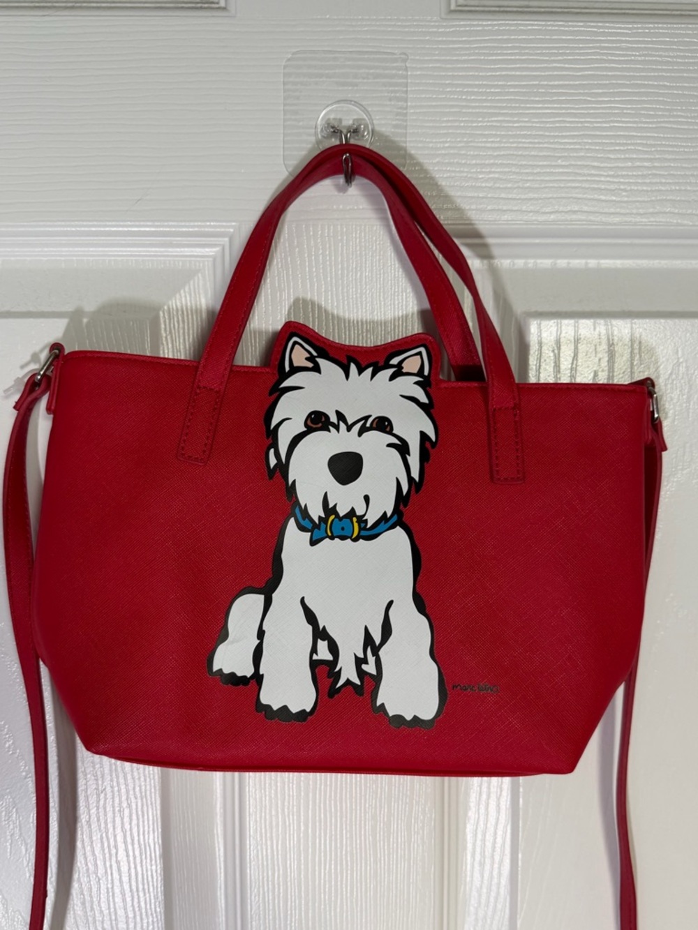 Marc Tetro Westie Red Tote Bag